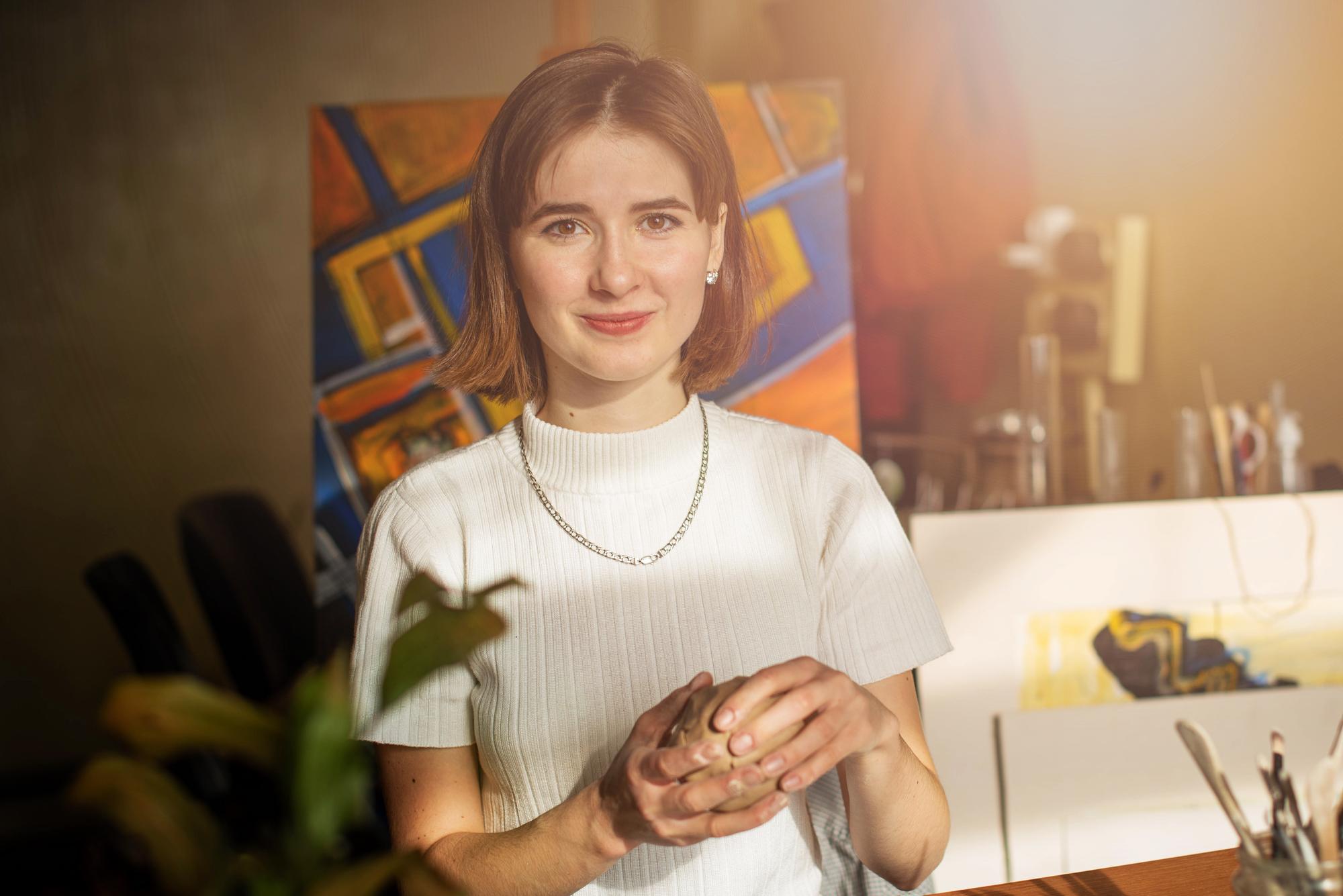 Portrait of client M.S.